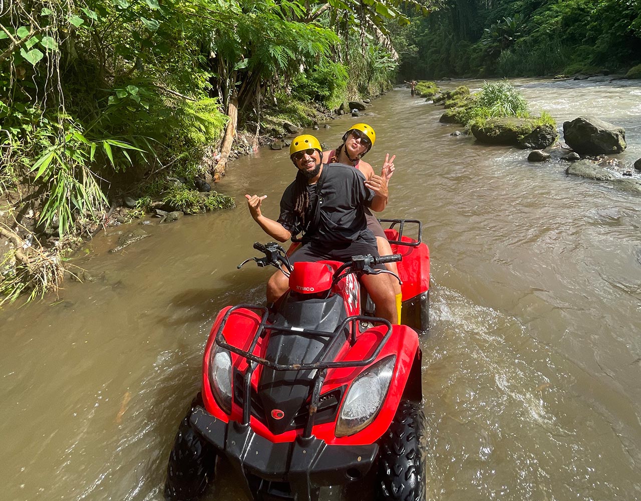 Tur Petualangan ATV Tandem dengan Pemandu